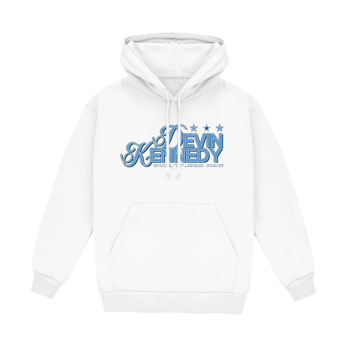 California Rain Tracklist Hoodie