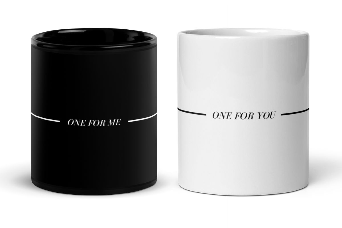 Two Cups of Coffee Mug Set